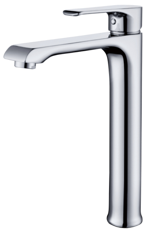 Economic single handle sanitary ware basin faucet