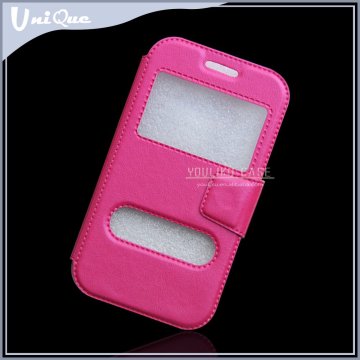 Top selling product 2016 flip cover case for huawei ascend g8
