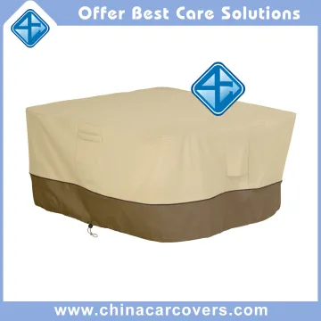 Factory dircet Dustproof waterproof round fire pit cover