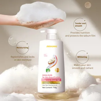 Customized Tender and Smooth Shower Gel: Natural Moisturizing Body Wash for Full Body Whitening