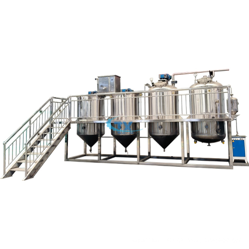 Small Crude Oil Refining Machine for Sunflower Oil Production