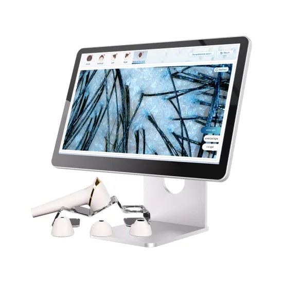15.6 Inch 2-in-1 Scalp and Skin Analyzer: Big Monitor Beauty Equipment