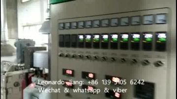 wet granulation machine plastic recycling and granulation line