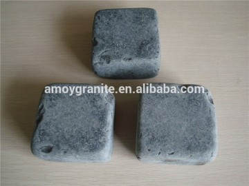black basalt cube stone