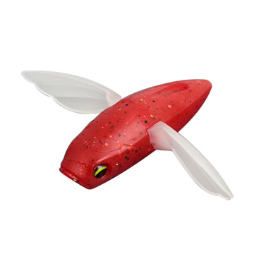 OEMフライングフィッシュ人工餌ソフトマグロルアーシーフィッシング -  3Dジグヘッドフックベイトタックル