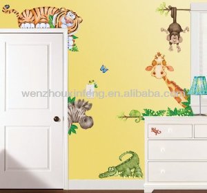 wholesale custom animal wall decal vinyl wall sticker