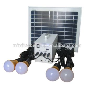 10w Small Solar Home Lighting Kits