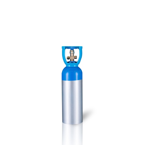 سیلندر اکسیژن 0.7 لیتری آلیاژ آلومینیوم آبی