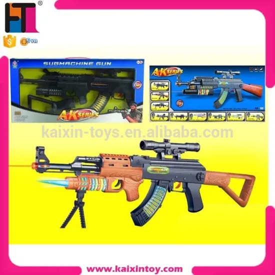 EN71 sound light toys guns kids infrared shooting guns games