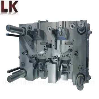 Complex Mechanical Slide Plastic Injection Mold for Blinker Levers