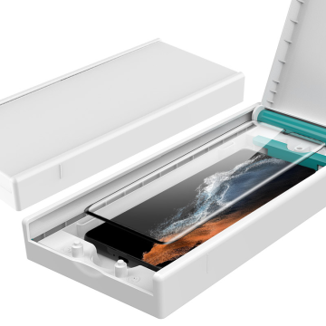Easy Install 3D Curved Clear Tempered Glass Screen Protector with Installation Kit for Samsung Galaxy S22 Ultra
