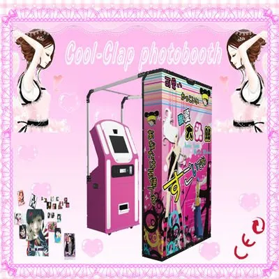 Digital photo booth vending machine photo printing machine