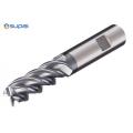 Variable Pitch-Helix Corner Radius Square Endmills