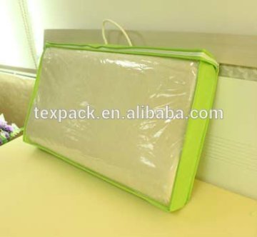Transparent PVC/PE mattress packaging bags with zipper