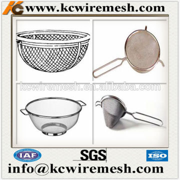 stainless steel sieve basket