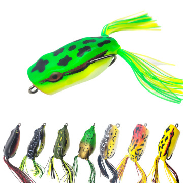 PVC Frog Lure 60mm 15g Bionic Swimming Topwater Τεχνητό δόλωμα
