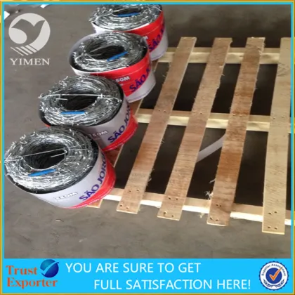 galvanized barbed wire/PVC barbed wire fence,barbed wire