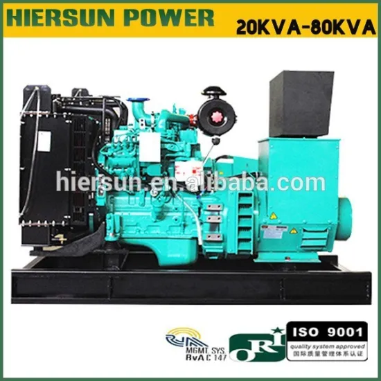 AC three phase water cooled 20kw diesel generator