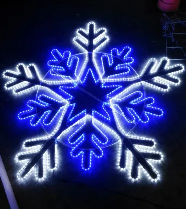 Outdoor Hanging Christmas Snowflakes