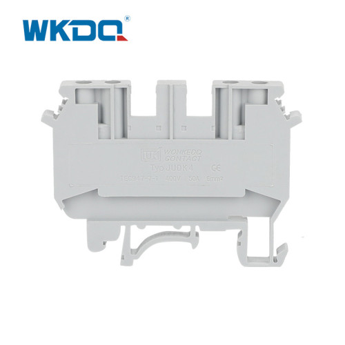 เทอร์มินัลบล็อกราง DIN Rail คู่