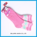 Aangepaste premie zachte warme Microfiber Fuzzy gezellige sokken