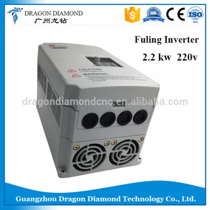 Fuling series 220v frequency inverter/CNC Fuling 2.2kw connverter