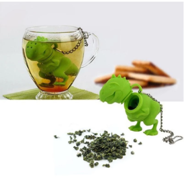 Infusore di tè a forma di dinosauro creativo