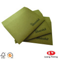 Enveloppe de papier kraft brun rigide pour l&#39;envoi