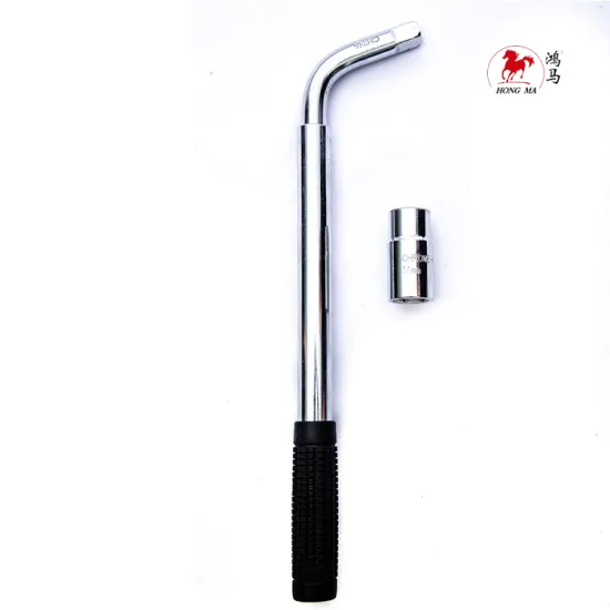 Adjustable Retractable Auto Car Tire Change L-typed Wrench