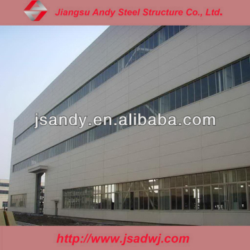Double shell steel structure workshop,Professional design and manufacture