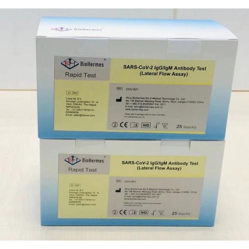 COVID IgG IgM Colloidal Gold Rapid Test