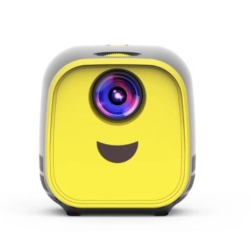 Mini LED Portable Home Speaker &amp; Projector voor entertainment (UK Plug)