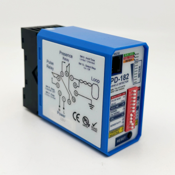 PD182 In-Duct Single-Channel Vehicle Loop Detector for Car Parking: Adjustable Sensing Solution