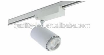 Dimmable COB LED track light with lens angle from 20 to 60 degree