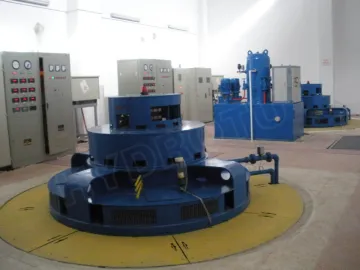 100kw - 30000kw Reaction Turbine Kaplan Hydro Turbine / Kaplan Water Turbine With Fixed Blades Or Adjustable Blades