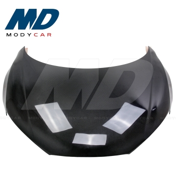 Hotte en fibre de carbone complète de style OEM pour 2008-2015 Audi R8 V8 V10