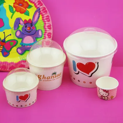 single wall paper cup for ice cream