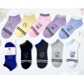 Women's breathable soft socks custom logo design