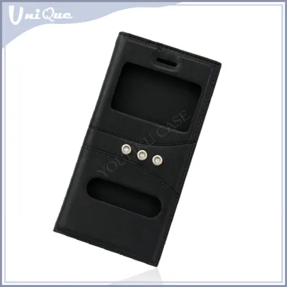 Leather flip case for oneplus one / two,Case cover for oneplus two,Mobile phone case for oneplus