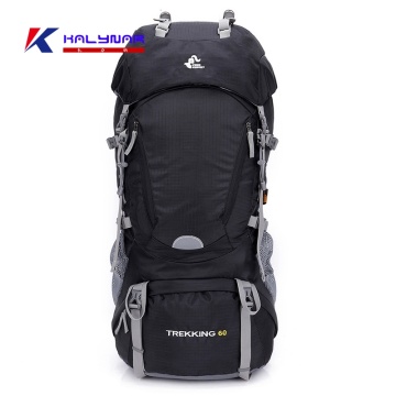 60L Waterproof Lightweight Hiking Backpack with Rain Cover