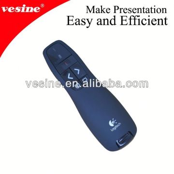 Welcome OEM ! Factary promotional logitech wireless remote control laser pointer R400