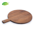 Square Round Paddle Acacia Wood Pizza Board