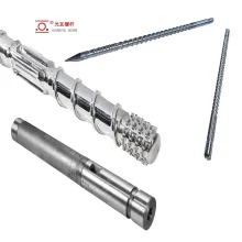 Nitrided long-life wear-resistant wpc pvc solong tornilyo bariles