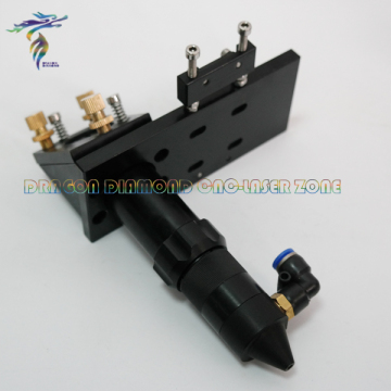 Hot Sale Sale CO2 Χαρακτήρας κοπής Κεφαλή λέιζερ σετ 50,8mm Φακός εστίασης φακού Mirror Integrative Mount
