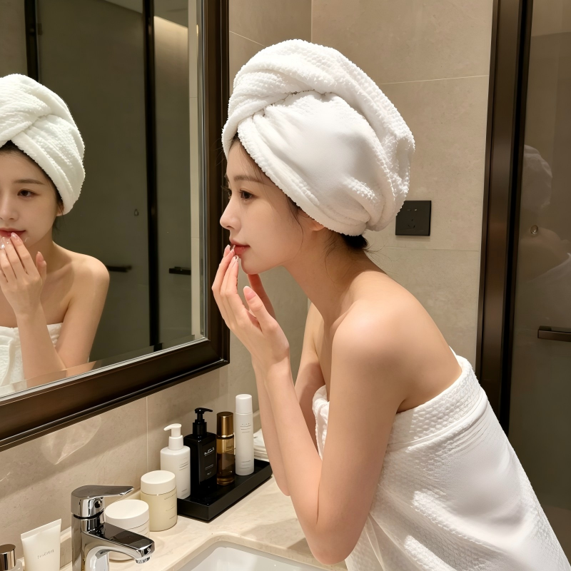 travel disposable hair wrap
