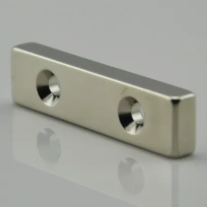 Strong Permanent block Neodymium Magnet with counterbore
