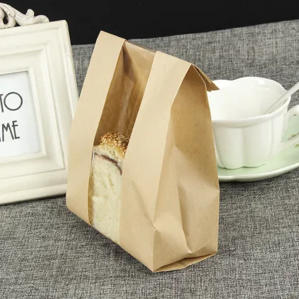 Toast bread bag with logo