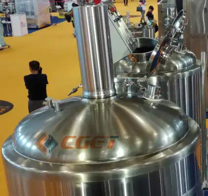 CGET craft beer brewing equipment mash tun