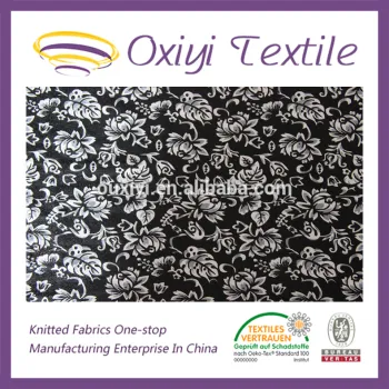 Printed single jersey fabric