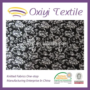 Printed single jersey fabric
